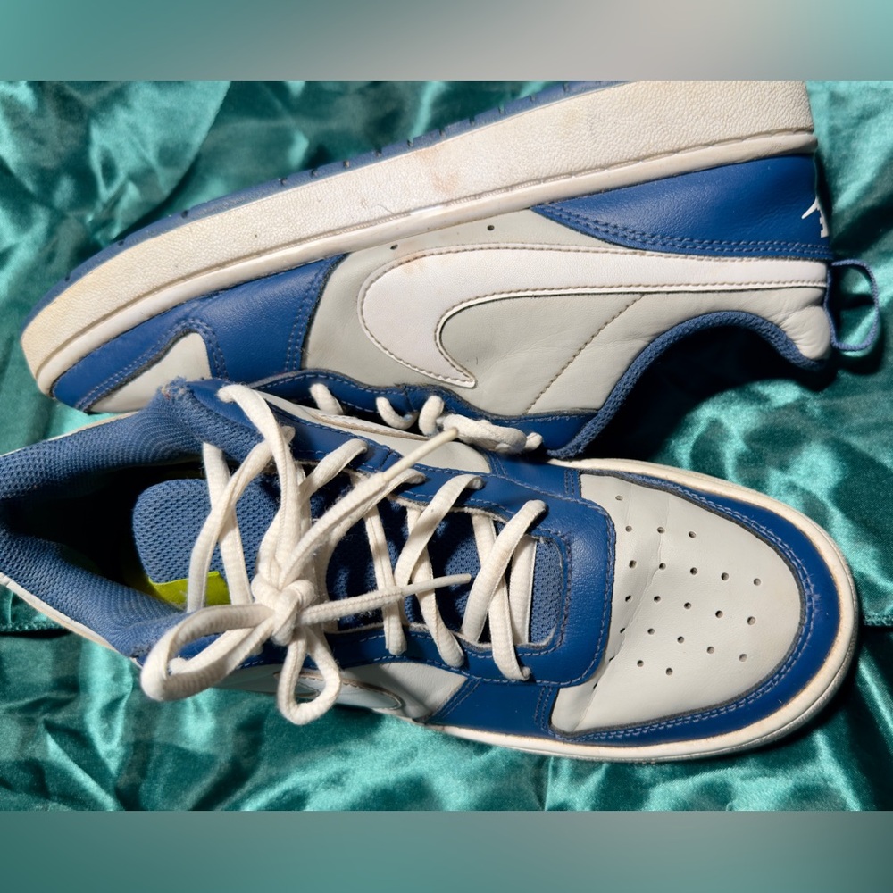 Nike Blue and White Athletic Shoes